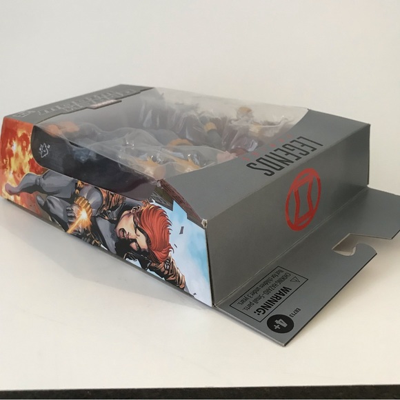 Black Widow Marvel Legends Walmart Exclusive Gray Suit Action Figure (B) - Picture 14 of 14